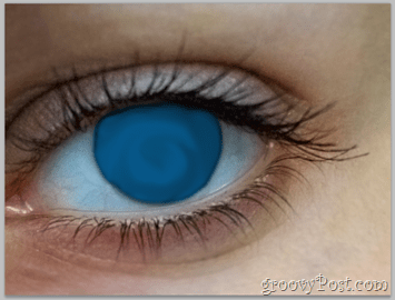 Adobe Photoshop Basics - Human Eye flekkfarge