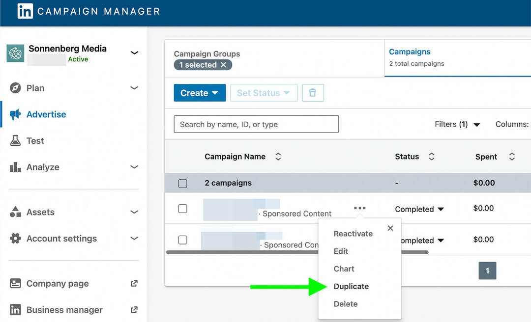 hvordan-opprette-delte-tester-i-linkedin-campaign-manager-duplicate-example-4