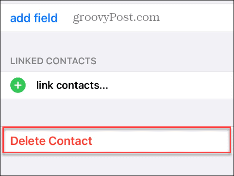 Slett alle kontakter på iPhone
