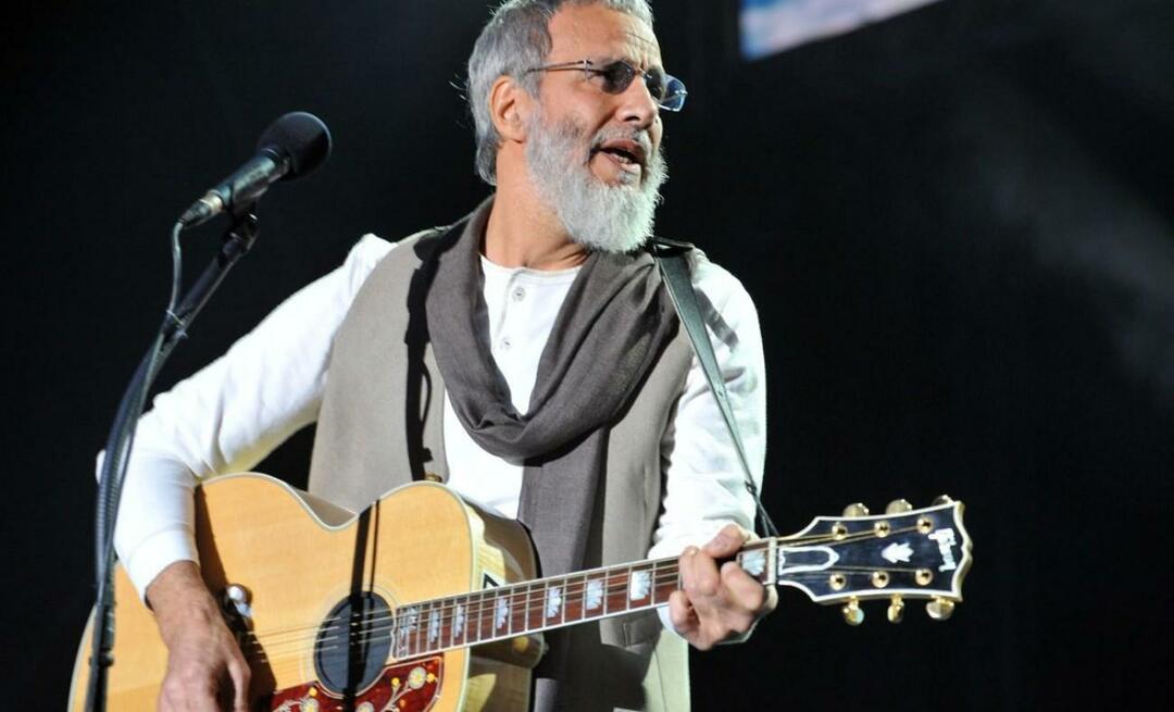 Yusuf Islam snakket om Atatürk kultursenter!