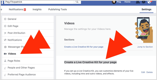 Facebook Live Creative Kit for side
