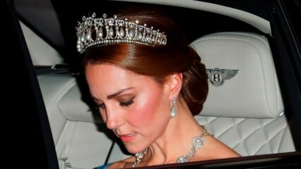 Kate Middleton med krone arvet fra Lady Diana