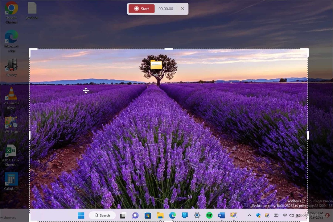 Slik skjermopptak med klippeverktøy på Windows 11