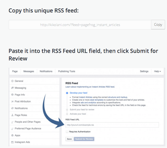 RSS-feed for øyeblikkelige artikler