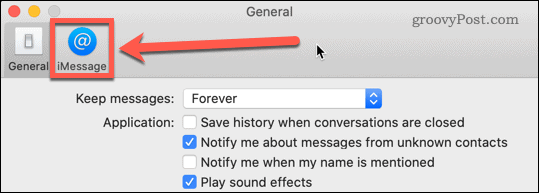 mac meldinger imessage