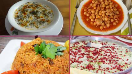 Hvordan forbereder jeg det mest fruktbare og elegante iftar-bordet? 28. dag iftar-meny