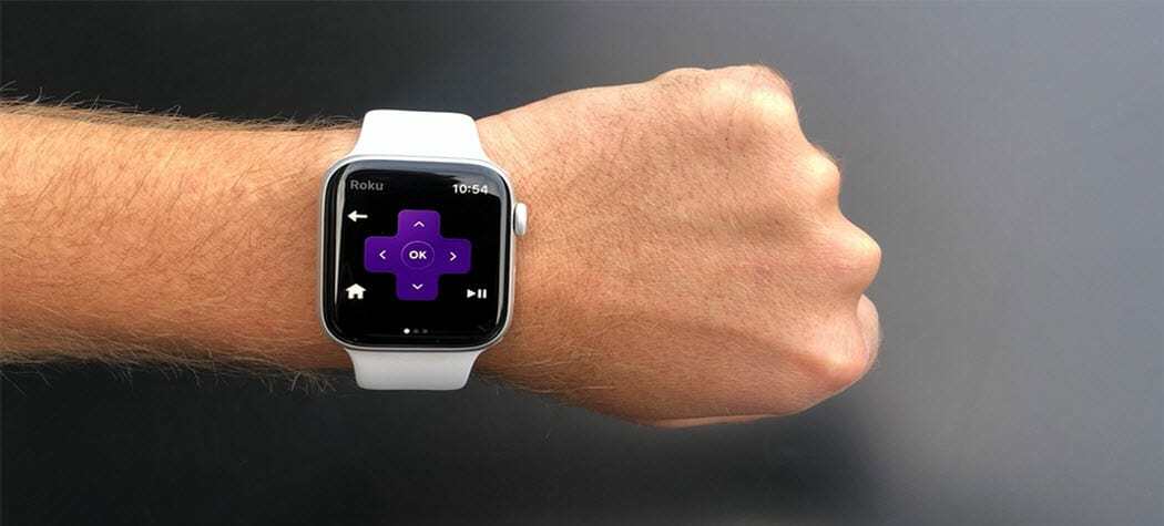 Slik styrer du Roku fra Apple Watch