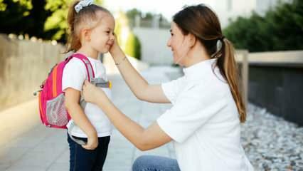Hvordan skal barn behandles første skoledag?