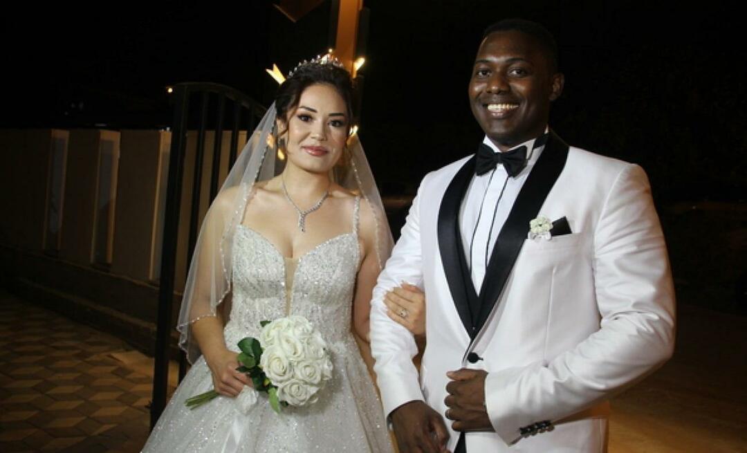 En ny er lagt til den afrikanske brudgom-serien! Omary fra Tanzania og İrem fra Mersin giftet seg