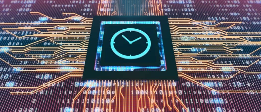 Hvordan synkronisere klokken i Windows 10 med Internett eller Atomic Time