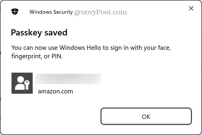bekreft PIN-koden Windows Hello