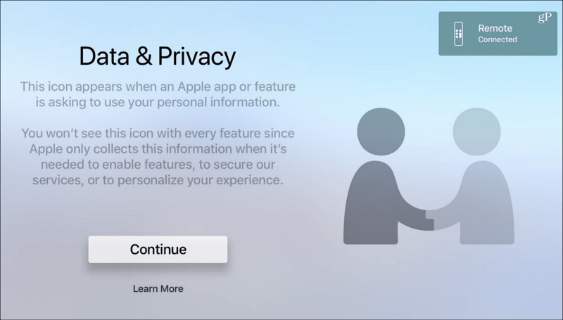 Data og personvern tvOS Apple TV