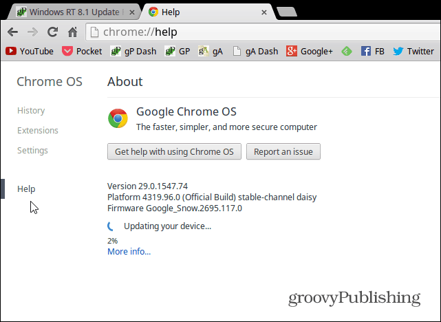 Slik oppdaterer du Google Chromebook manuelt