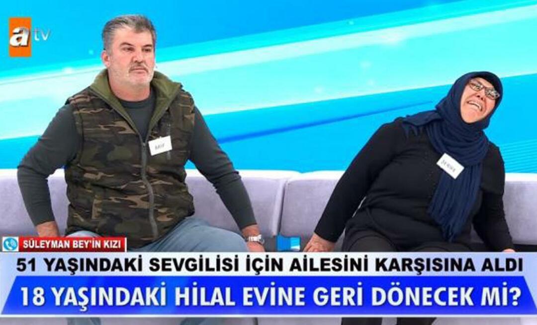 18 år gamle Hilal rømte til den 51 år gamle blåseren! Den sørgende moren hadde en krise i Müge Anlı