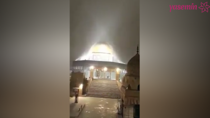 Snø som falt inn i Jerusalem overrasket
