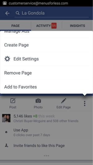 På mobilen, besøk Facebook-siden din og trykk på Rediger innstillinger. Klikk på Innstillinger på skrivebordet.