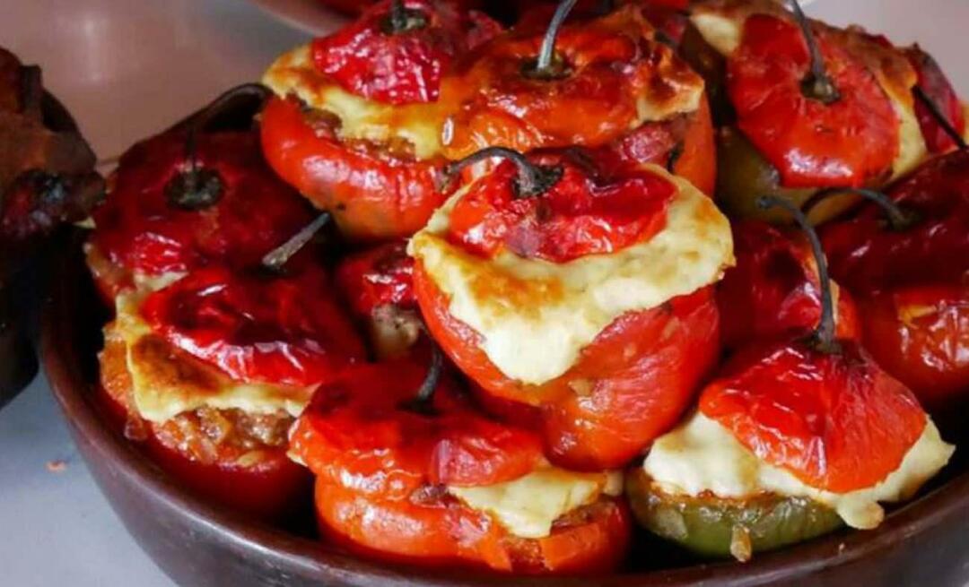 Kokkens hemmelige oppskrift fra rød paprika! Hvordan lages Rocoto relleno?