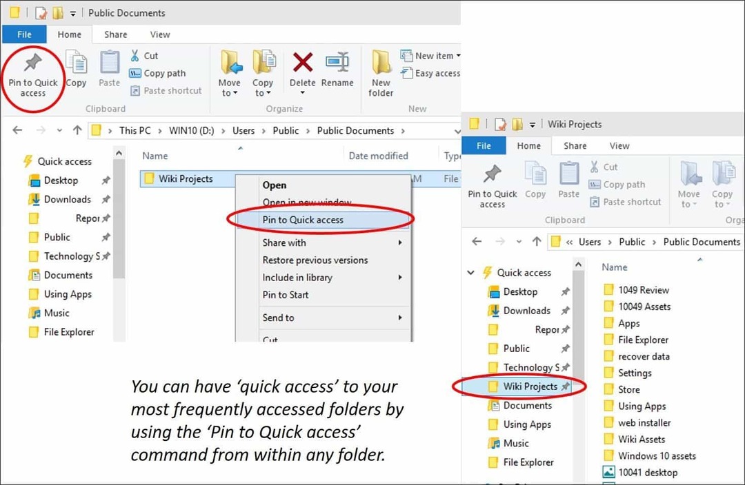 Tips om Windows 10: Administrer filer og mapper med File Explorer