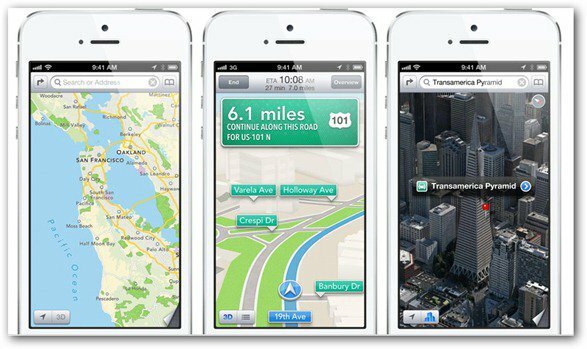 Apple viser iOS 6-funksjonenes tilgjengelighet
