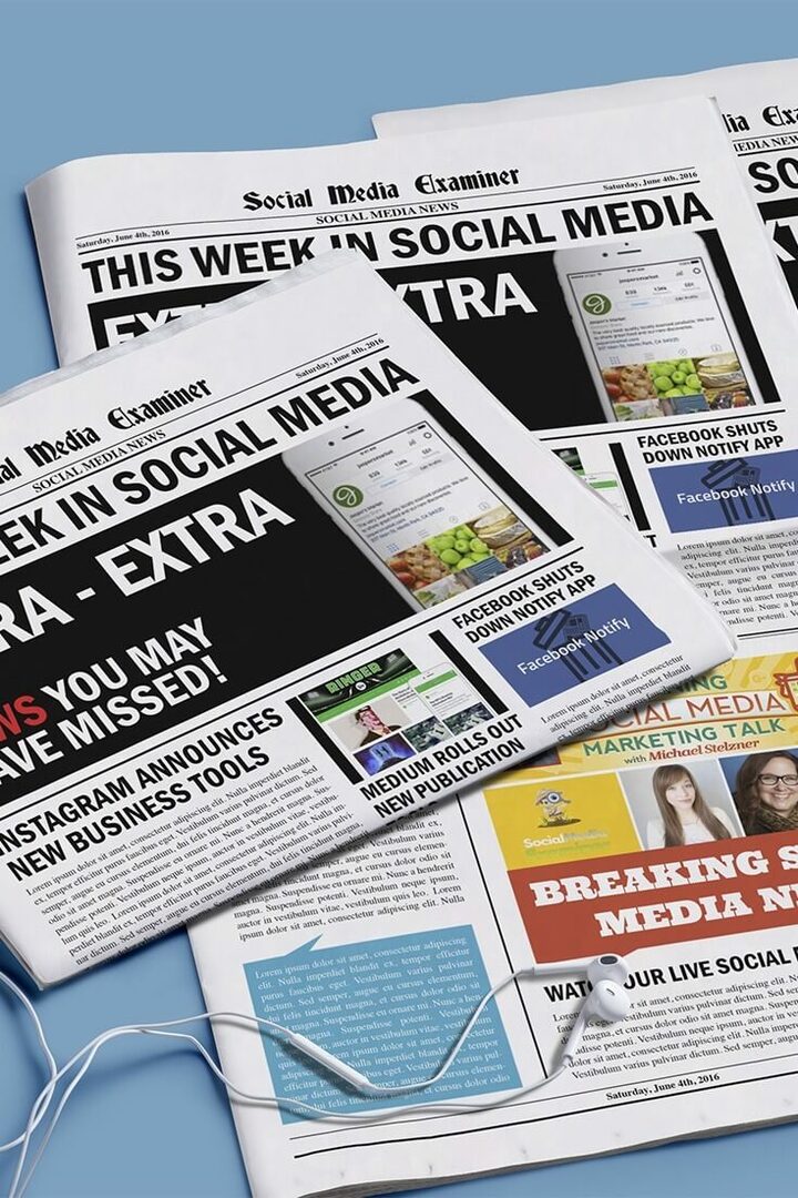 Instagram lanserer forretningsprofiler: Denne uken i sosiale medier: Social Media Examiner