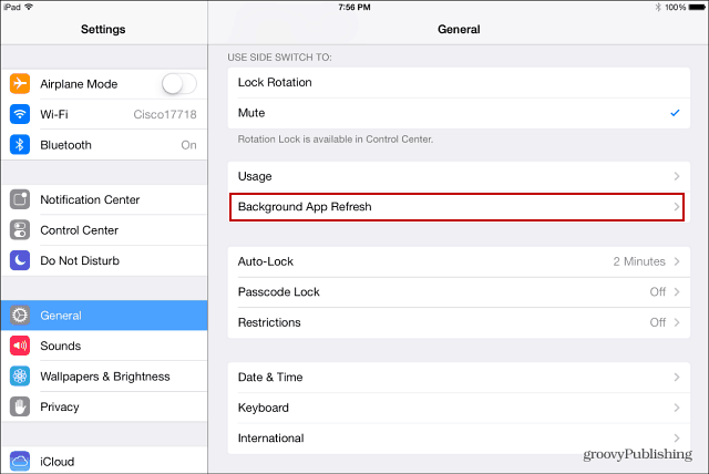 Tips for å administrere apper i iOS 7