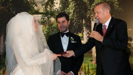 Erdogan og Temel Karamollaoğlu møttes i bryllupet
