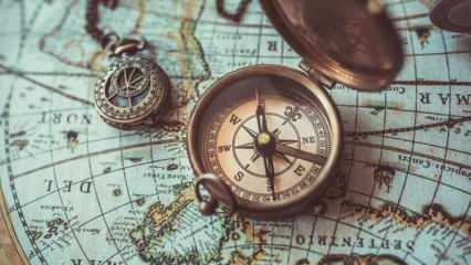 Hva er et kompass, og hvordan brukes det? Hvordan kan jeg si hvilken side som er nord?