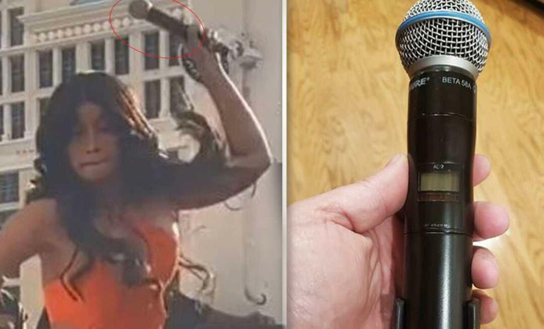 Mikrofonen som Cardi B kastet mot konsertgjengeren er ute på auksjon! Sjokk siste pris