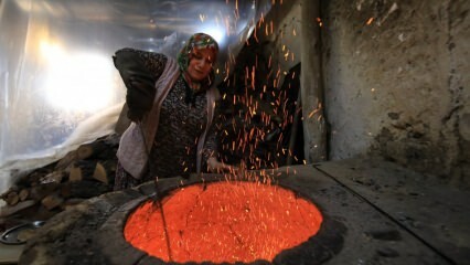 Tante Fatma vinner sitt brød i tandoor ild