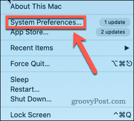 mac-systempreferanser