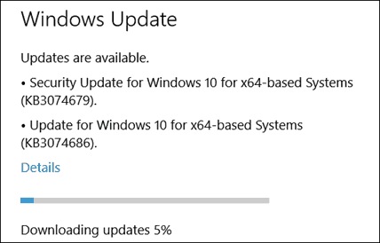 Systém Windows 10 získa ďalšiu aktualizáciu (KB3074679) Aktualizované