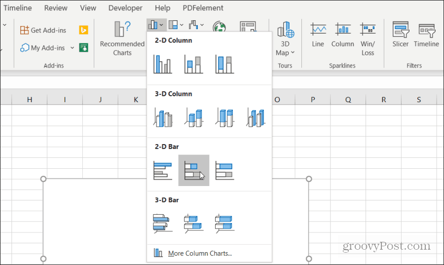 sett inn stablet diagram i Excel