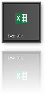 Excel 2013 side om side-sammenligning