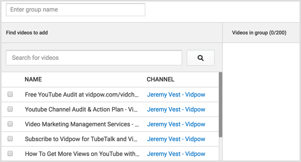 YouTube oppretter videogruppe