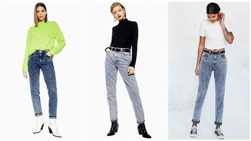 Hvordan bruke jeans med høy midje? Hvordan kombineres mamma-jeans?