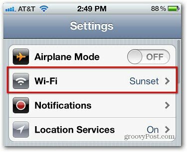 Apple iOS: Slutt å irritere WiFi PopUp-varsler