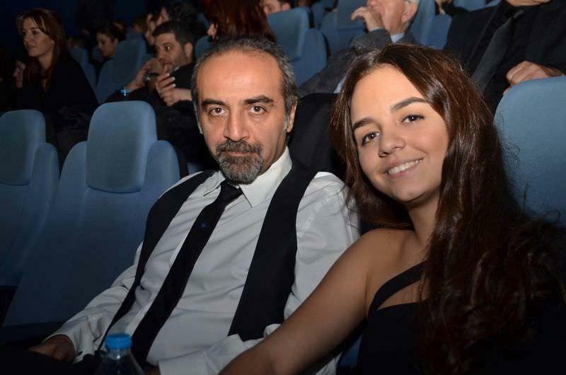 Yilmaz Erdogan og datteren hans