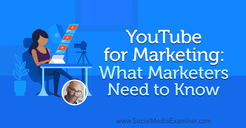 YouTube for markedsføring: Hva markedsførere trenger å vite med innsikt fra Nick Nimmin på Social Media Marketing Podcast.
