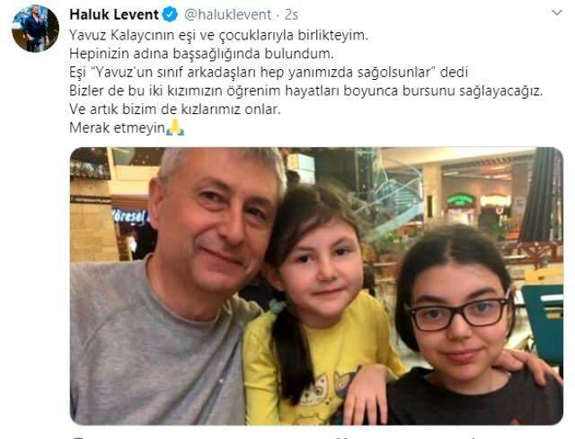 Haluk Levent tok seg av døtrene til legen som mistet livet på grunn av koronavirus!