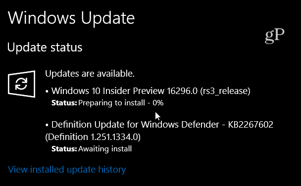 Microsoft gir ut Windows 10 Preview Build 16296 for PC