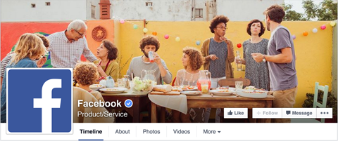 facebookomslag og profilbildeeksempel