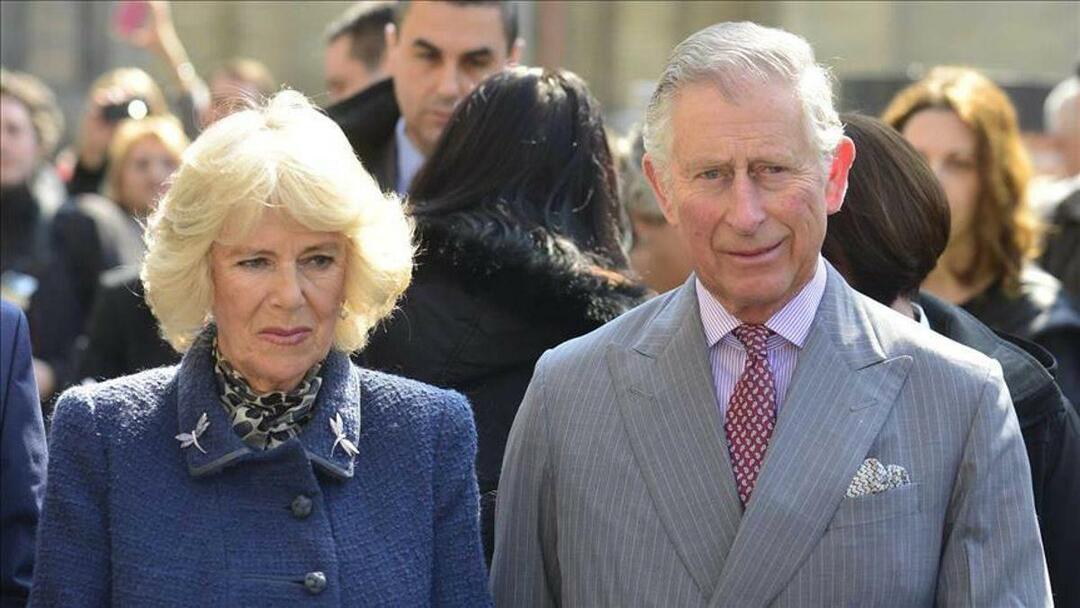 Kong III. Charles og kona Camilla 