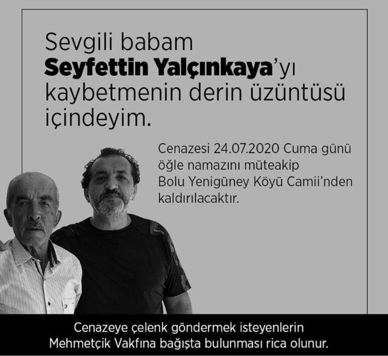 Smertefull dag med den kjente kokken Mehmet Yalçınkaya! Han sendte faren sin på sin siste reise