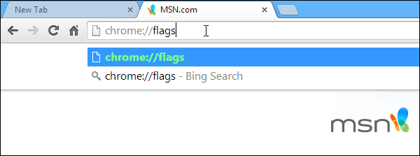 Chrome-flagg