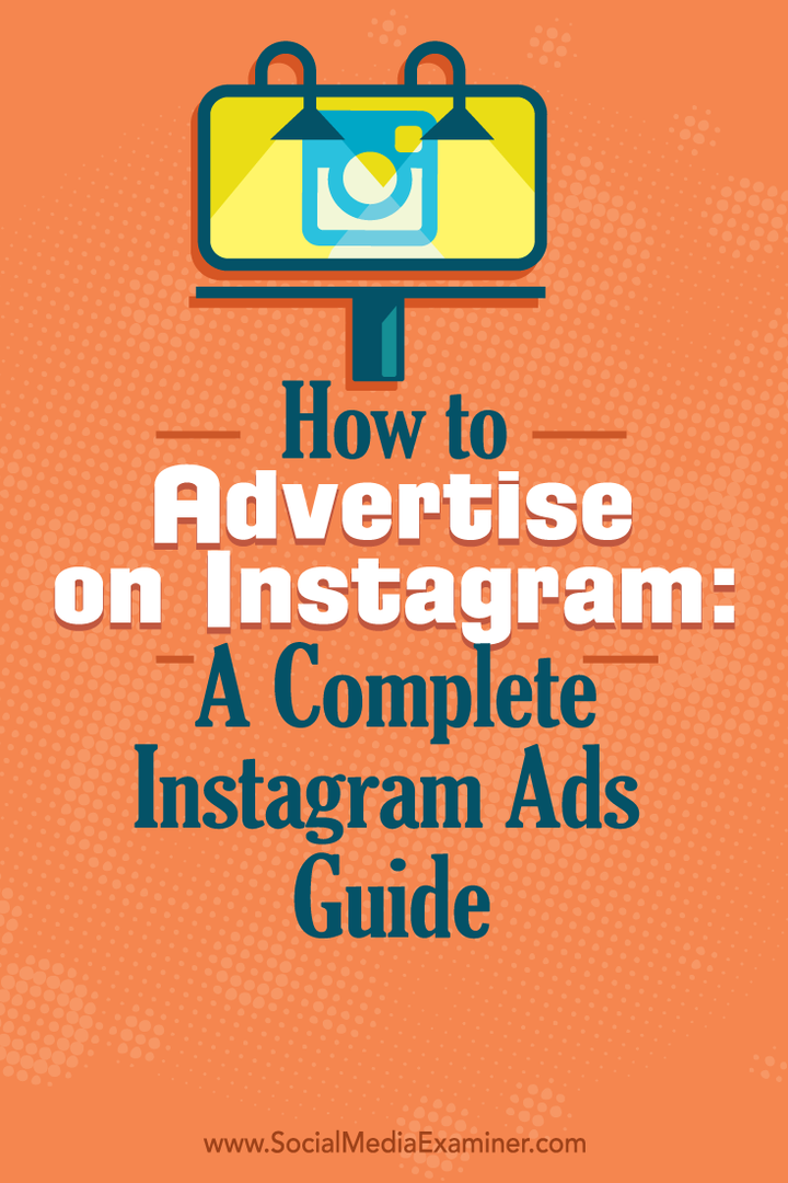 en guide til annonsering på instagram