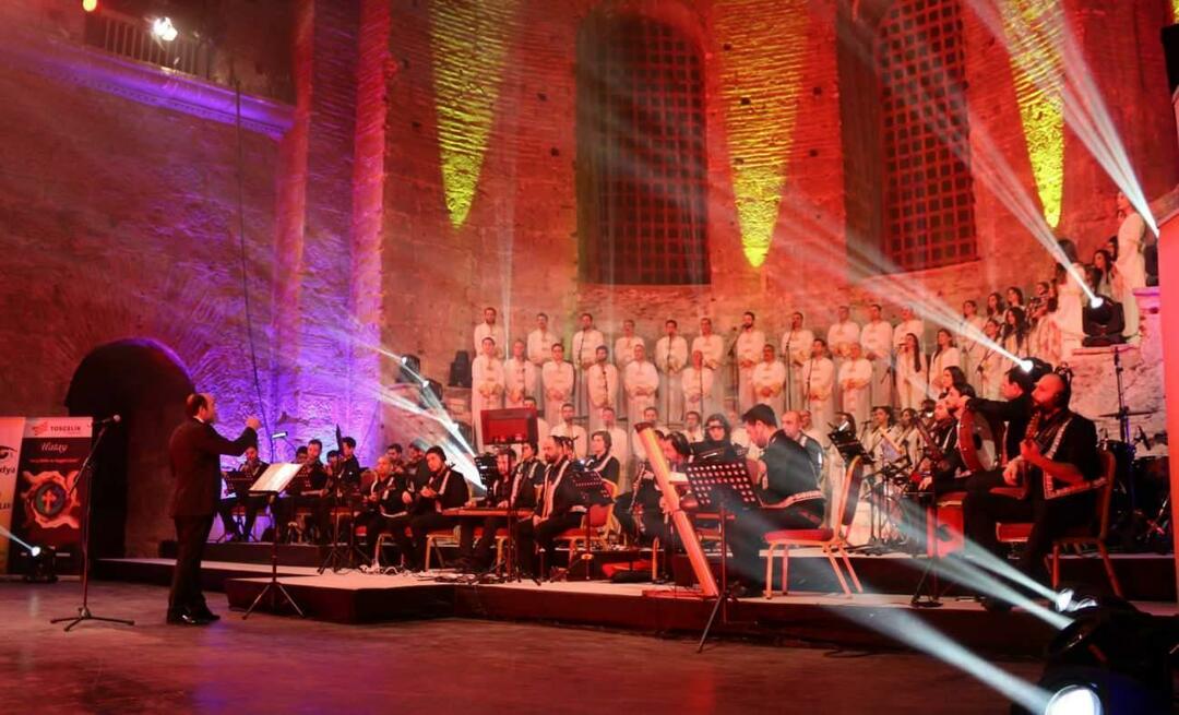 Den første konserten etter århundrets katastrofe er fra Antakya Civilizations Choir!