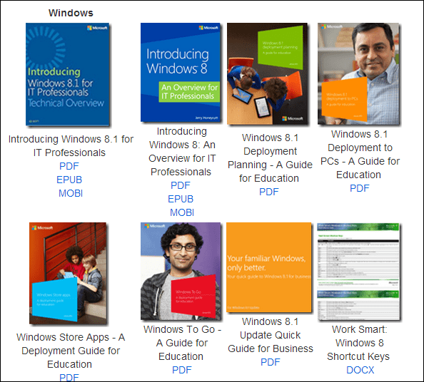 Last ned gratis Microsoft-bøker om Microsoft-programvare og -tjenester