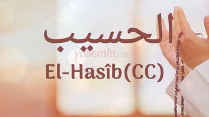 Hva betyr al-Hasib (c.c)? Hva er fordelene med navnet Al-Hasib? Esmaul Husna Al-Hasib...