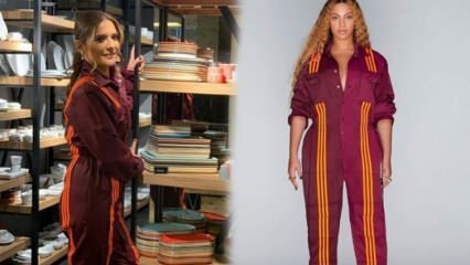 Ny trend innen mote: Beyonce Ivy Park Adidas-kolleksjon! Demet Akalın satt også på den strømmen ...