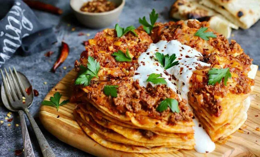 Kayseri smøreoppskrift fra ferdig lavash! Hvordan lage den enkleste Kayseri-smøringen fra lavash?